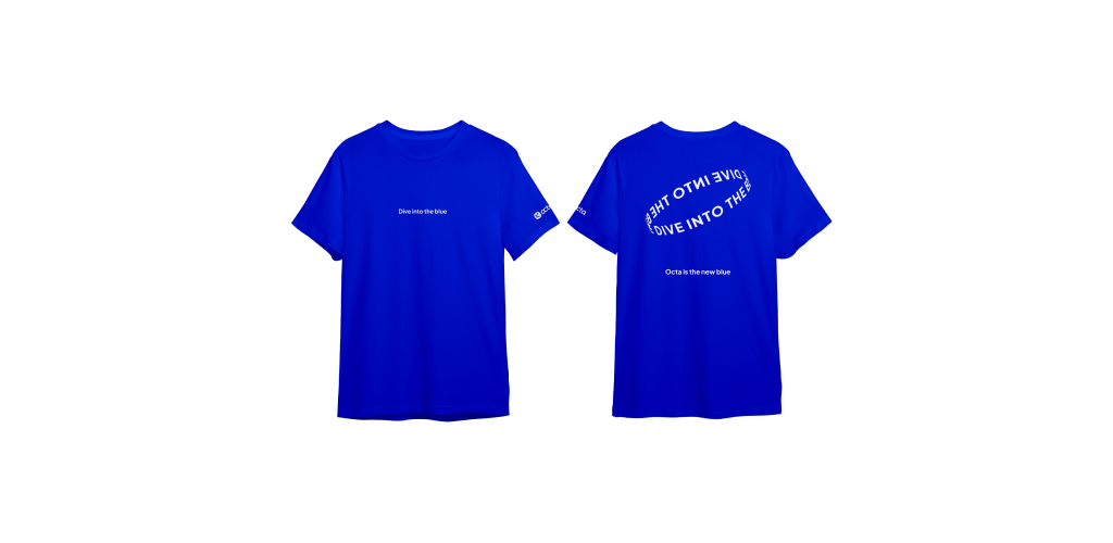 (IB) T-shirt Blue (M)